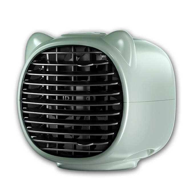 Enfriador de aire evaporativo portátil de pie, mini ventilador de aire acondicionado de CA para el hogar y negocios